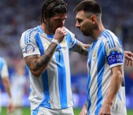 Yeniden buluştular: Rodrigo de Paul ile Messi yeniden buluştu