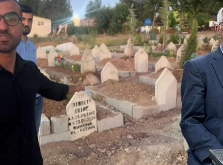 Yer: Batman! Aile ziyarete gitti, şaştı kaldı: Mezar başka yerdeydi