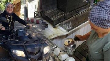 Yer: Bursa! Erkekler mahalleden kovuldu, kadınlar kahvede oyun oynadı