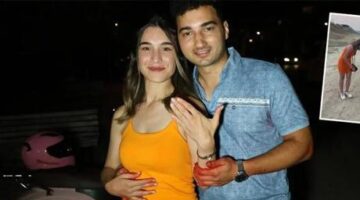 Yürekleri ağza getiren evlenme teklifi! Teklifi yapan genç polis merkezine götürüldü