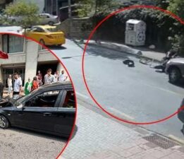 21 günlük şoför dehşeti! Önüne gelen her şeye çarpıp, hamile kadını hastanelik etti