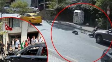 21 günlük şoför dehşeti! Önüne gelen her şeye çarpıp, hamile kadını hastanelik etti