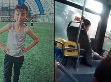 3 gündür her yerde aranan çocuğun otobüste çekilen görüntüleri ortaya çıktı