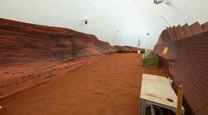 3D yazıcıyla Mars simülasyonu