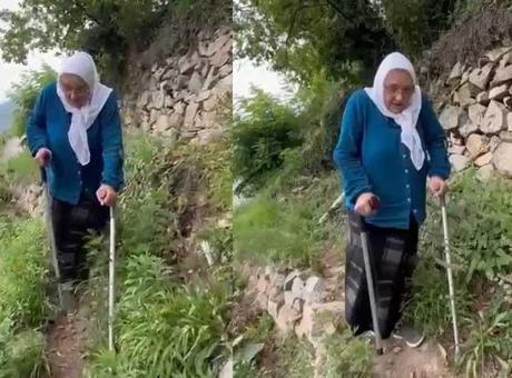70 yaşındaki yaşlı kadın isyan etti! ‘İnşallah insafa gelirsiniz’