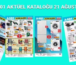 A101 21 Ağustos aktüel ürünler kataloğu: Notebook, süpürge, kamp ürünleri ve beyaz eşya geliyor