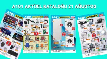 A101 21 Ağustos aktüel ürünler kataloğu: Notebook, süpürge, kamp ürünleri ve beyaz eşya geliyor