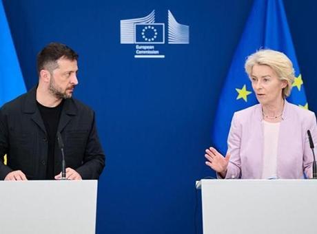 AB Komisyonu Başkanı von der Leyen, Trump ve Zelenskiy’le Rusya’nın Kiev’e saldırısını görüştü!