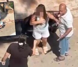 Adana’da bir kadın 11 yaşındaki kızını bıçakla kovaladı! O anlar anbean kaydedildi