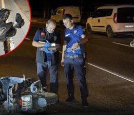 Adana’da feci kaza! Devrilen motosikletteki 1 kişi öldü, 1 kişi yaralandı