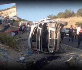 Adıyaman’da feci kaza! Tarım işçilerini taşıyan minibüs devrildi: 23 yaralı