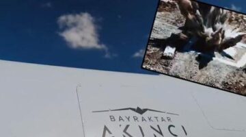 AKINCI’dan yerli lazerle tam isabet!