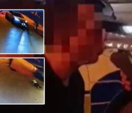 Alkollü sürücü denetimi görünce dehşet saçtı! Polislere çarpıp kaçtı