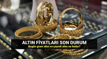 Altın yükseliyor mu? Gram ve çeyrek altın ne kadar? 7 Ağustos canlı altın fiyatları