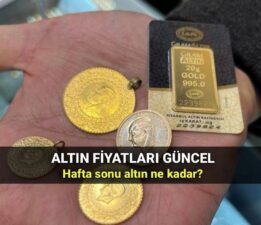 Altın zirvede bıraktı! 9 Ağustos hafta sonu altın ne kadar? Gram altın kaç TL oldu?