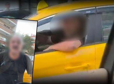 Ankara’da maganda dehşeti! Küfürler savurdu, aracını yumrukladı