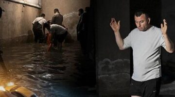 Ankara’da sağanak! Sokaklar göle döndü, ev ve iş yerlerini su bastı