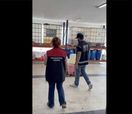 Ankara’daki gıda denetimlerinde 320 bin etiket ele geçirildi