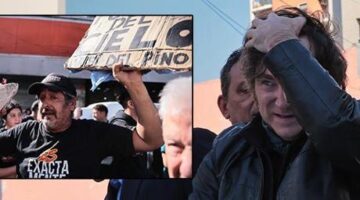 Arjantin’de tansiyon yükseldi: Başkan Milei’nin konvoyuna taşlı saldırı!