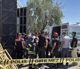 Atık yağ tankına düşen anne ile oğlu öldü