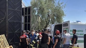 Atık yağ tankına düşen anne ile oğlu öldü