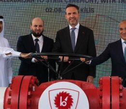Azerbaycan gazının Türkiye üzerinden Suriye’ye ihracatı başladı