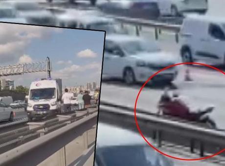 Bağcılar’da feci kaza! Motosiklet sürücüsü hayatını kaybetti