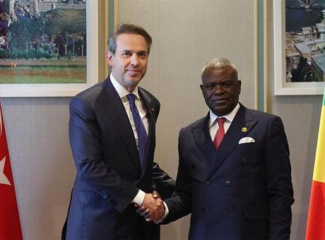 Bakan Bayraktar, Kongo Başbakanı Makosso ile görüştü