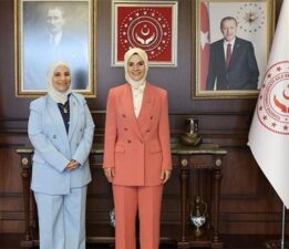 Bakan Göktaş, DSÖ Türkiye Temsilcisi Atatrah’ı kabul etti