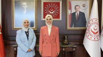 Bakan Göktaş, DSÖ Türkiye Temsilcisi Atatrah’ı kabul etti