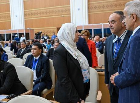Bakan Uraloğlu, Filistin’in Türkmenistan Büyükelçisi Abu Hijleh ile görüştü