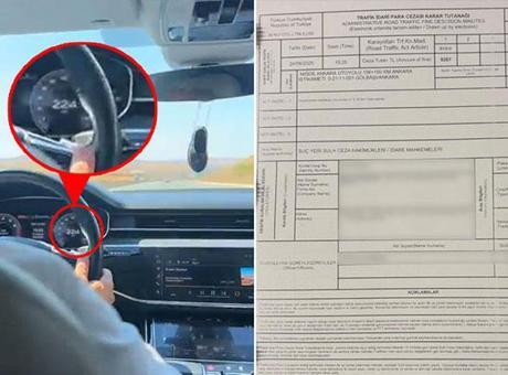 Bakan Uraloğlu’na hız sınırını aştığı için radar cezası kesildi