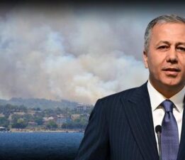 Bakan Yerlikaya: Çanakkale’deki orman yangınlarında mahsur kalan 348 kişi kurtarıldı