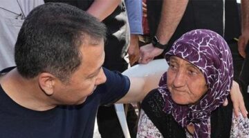 Bakan Yerlikaya Sındırgı’da depremzede aileleri ziyaret etti