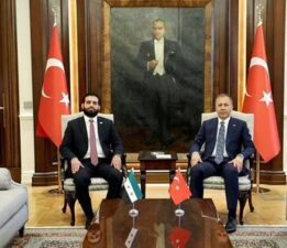 Bakan Yerlikaya, Suriyeli mevkidaşı Hattab ile görüştü