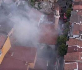 Balat’ta tarihi hamamda yangın paniği! Ekipler seferber oldu
