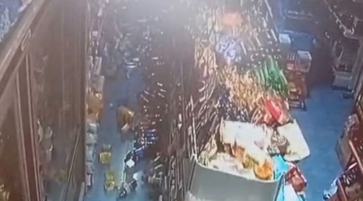Balıkesir’deki 6.1’lik depremden yeni görüntü