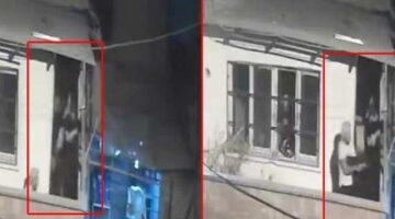Balkondan balkona çatışma! 4 kişi gözaltına alındı