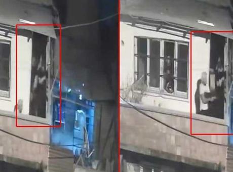 Balkondan balkona çatışma! 4 kişi gözaltına alındı