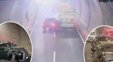 Batman’da feci kaza! TIR’a arkadan çarpan pikap hurdaya döndü