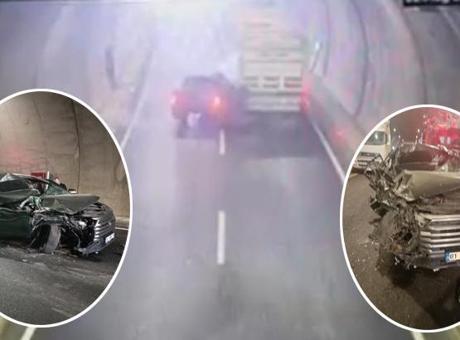 Batman’da feci kaza! TIR’a arkadan çarpan pikap hurdaya döndü
