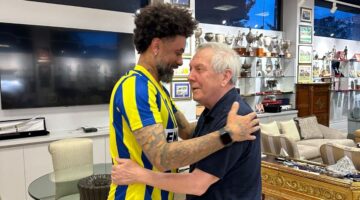 Benfica maçı için Türkiye geldi: Soluğu Aziz Yıldırım’ın yanında aldı