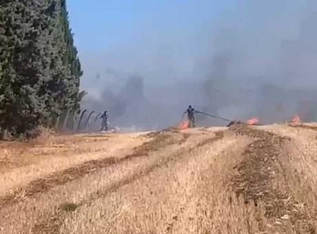 Bir kıvılcım yetti! Silivri’de alevler otluktan ormana sıçradı