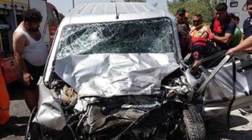 Burdur’da feci kaza! Kayınpeder ile gelin öldü, 4 yaralı