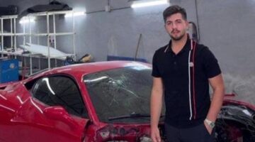 Büyükçekmece’de hurdaya dönen Ferrari’nin sahibi konuştu: Alalı 5 gün olmuştu!