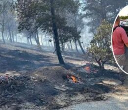Çanakkale’de orman yangınları sürüyor! Tahliye çalışmasına katılan ekip alevlerin arasından kurtarıldı
