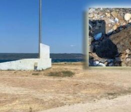 Çanakkale’de sahilde bulundu! Hemen yetkililere haber verildi