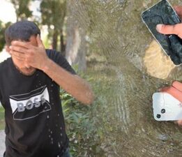 Cep telefonlarını suda soğutarak kullandılar: Sıcaklardan halüsinasyon görüyoruz