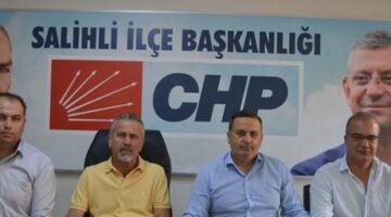 CHP Salihli İlçe Başkanı Akgün istifa ederek adaylıktan çekildi