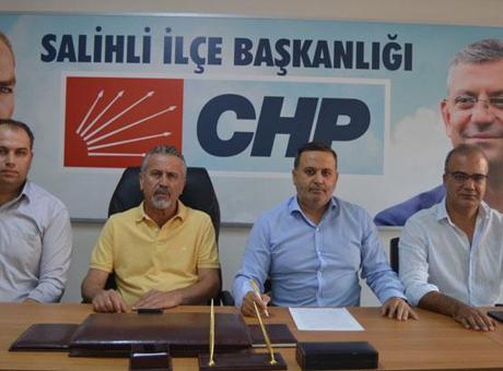 CHP Salihli İlçe Başkanı Akgün istifa ederek adaylıktan çekildi